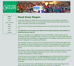 Hurst Green Singers